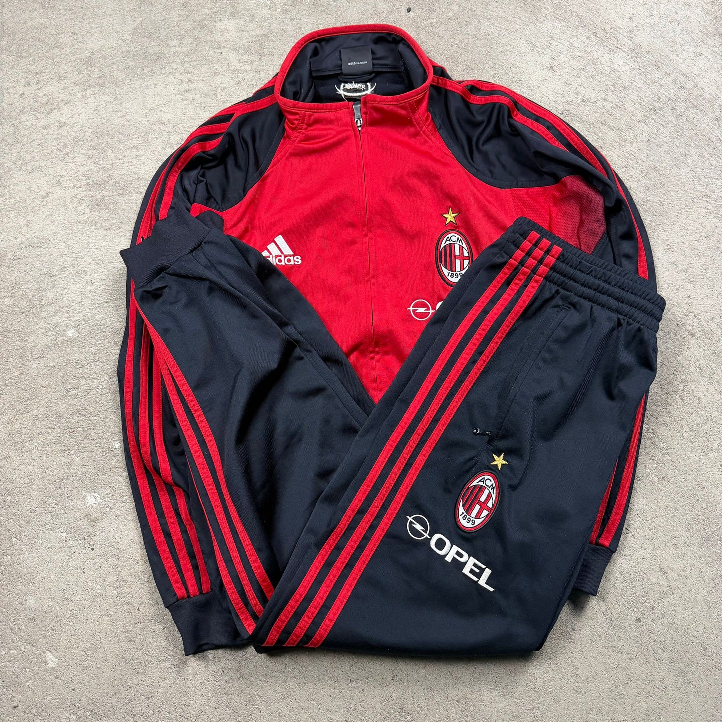 Adidas Opel Ac Milan Tracksuit (L)